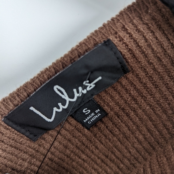 NWT LULU'S Faux Wrap Belted Dolman Sweater - Picture 5 of 8